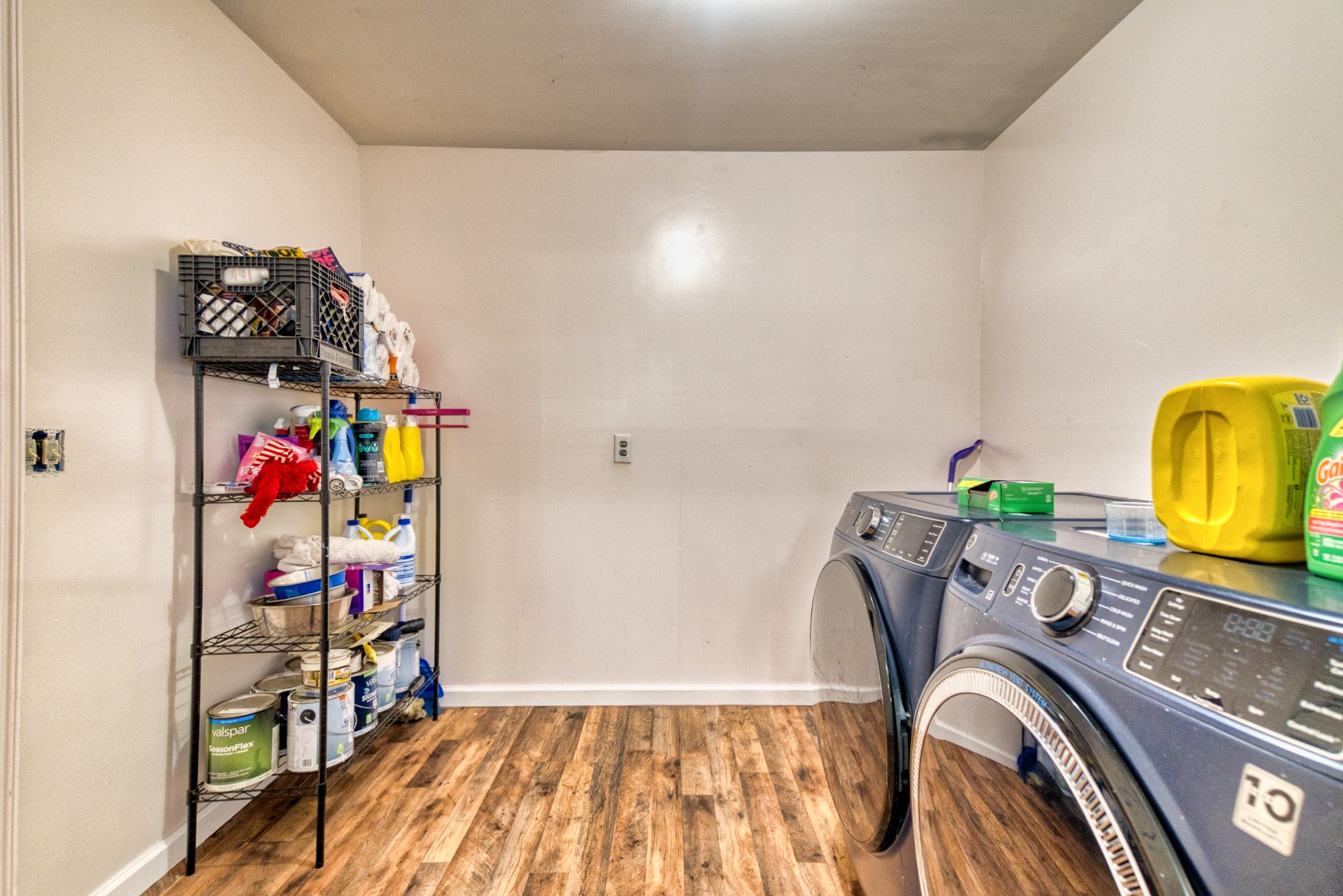 190 Rose Street Greenbrier, TN 37073 - Photo 26 of 32 a view of storage and utility room with a washer and dryer