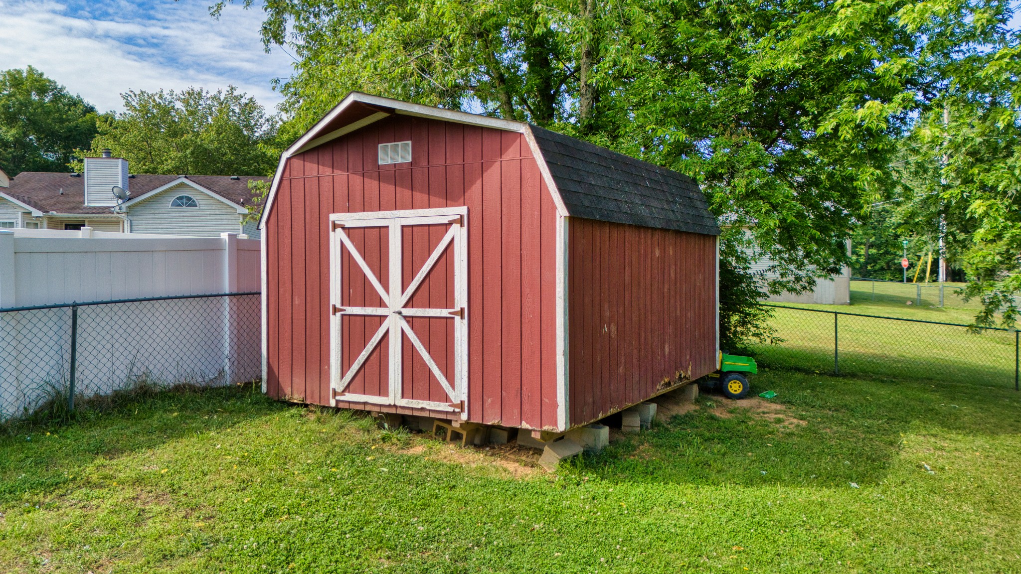 190 Rose Street Greenbrier, TN 37073 - Photo 27 of 32 a view of backyard of house with green space