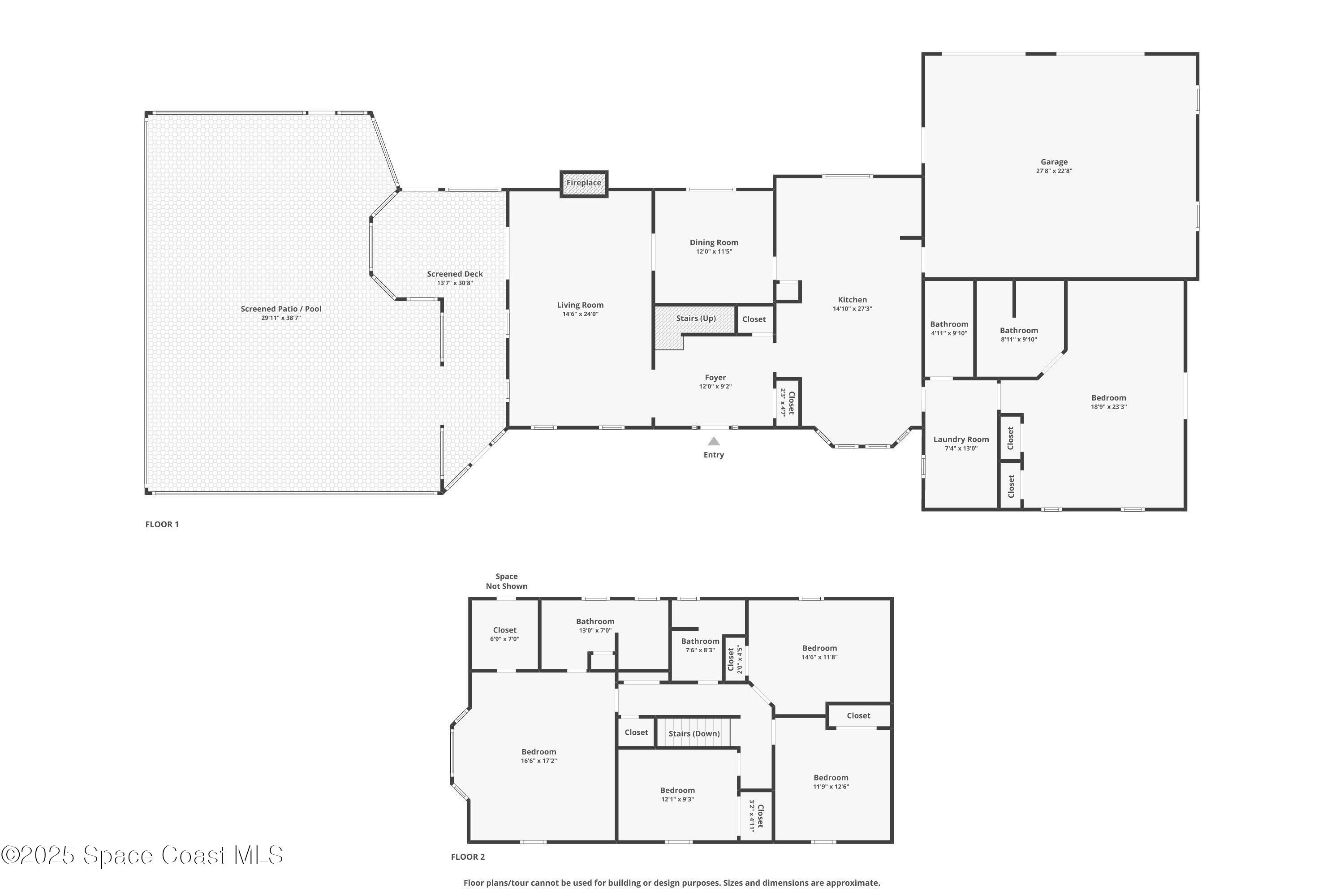 3435 Huggins Drive Malabar, FL 32950 - Photo 63 of 63 Floor Plan