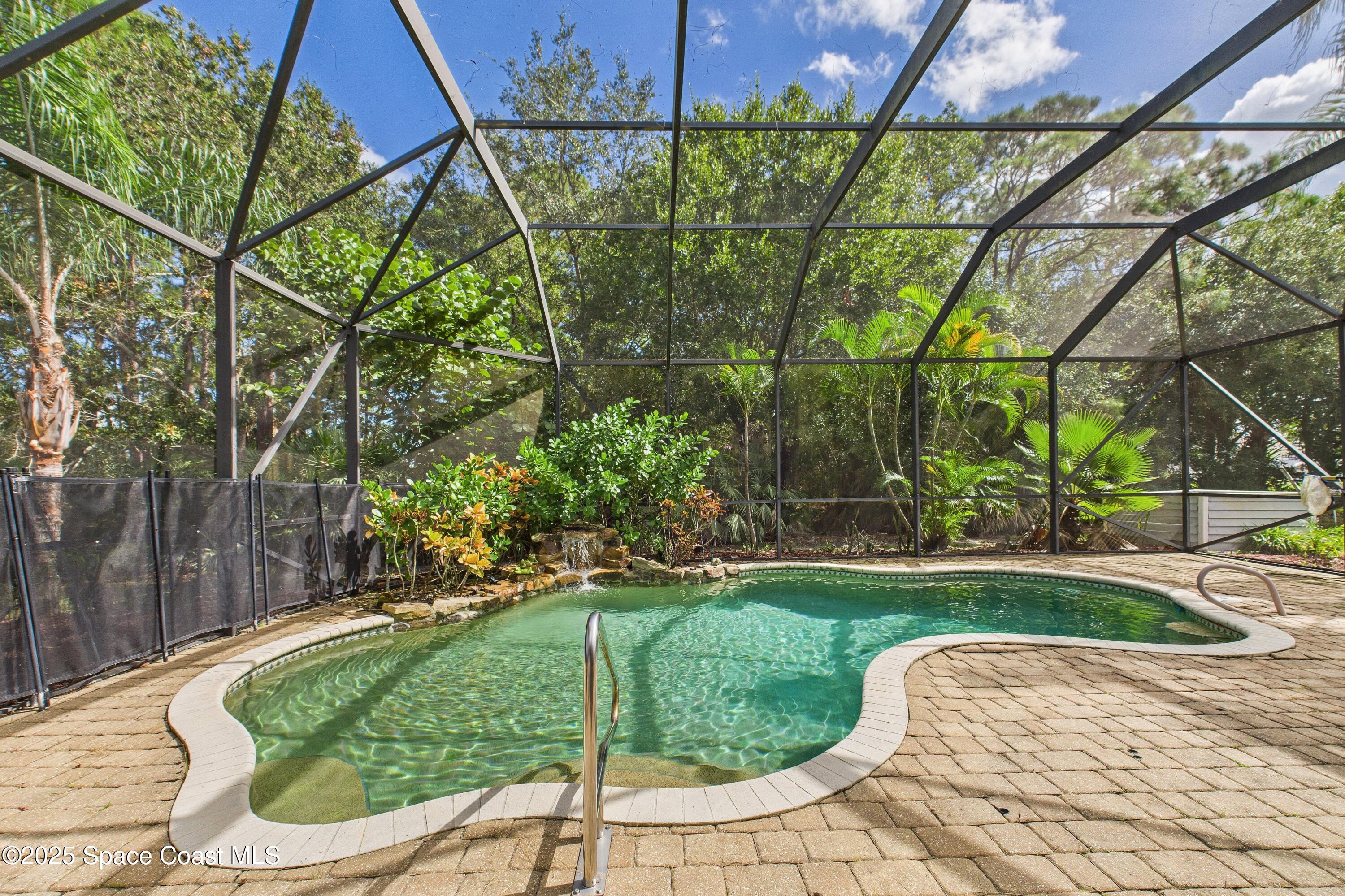 3435 Huggins Drive Malabar, FL 32950 - Photo 52 of 63 Screened Pool