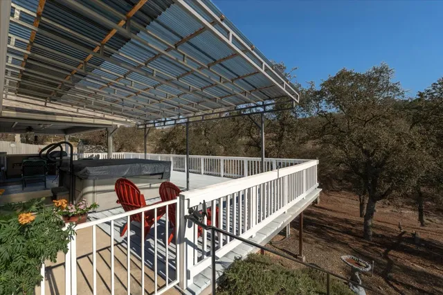 a view of outdoor space with trees