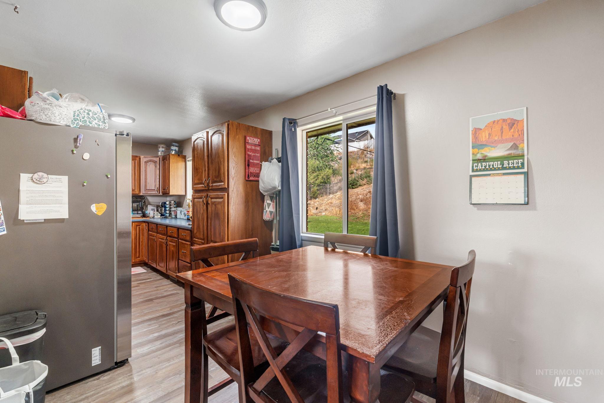 816 Park Lane Pocatello, ID 83201 - Photo 15 of 48 Dining space featuring light wood-type flooring