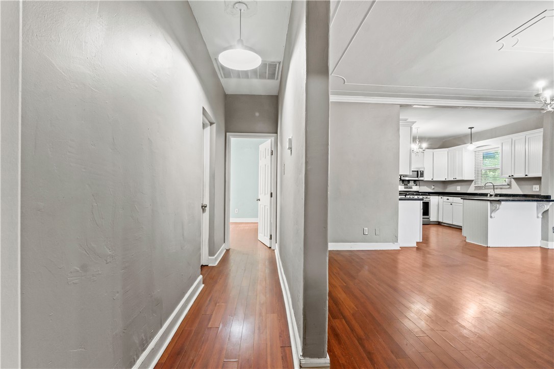 4073 Cedar Street Riverside, CA 92501 - Photo 14 of 46 a view of a kitchen from the hallway