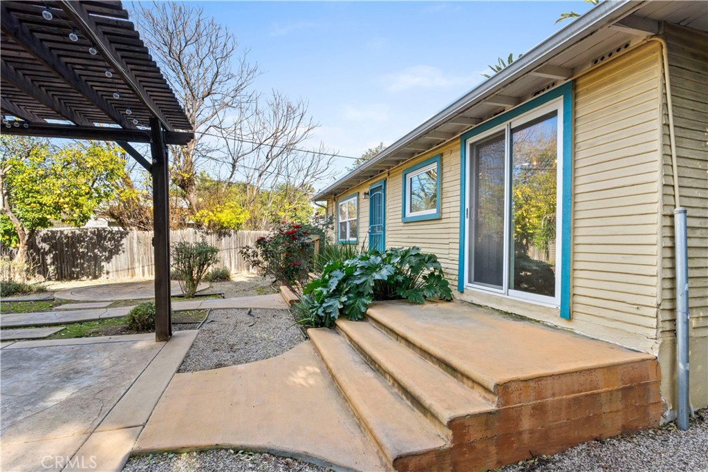 4073 Cedar Street Riverside, CA 92501 - Photo 38 of 46 Steps from Master Bedroom to backyard