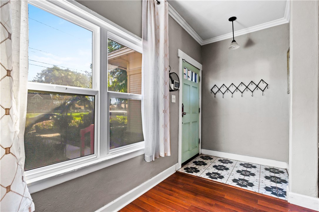 4073 Cedar Street Riverside, CA 92501 - Photo 10 of 46 a view of a floor to ceiling window with wooden floor