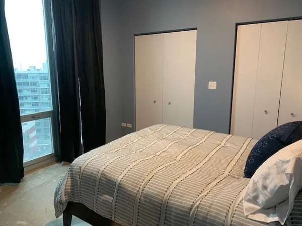 a view of walk in closet