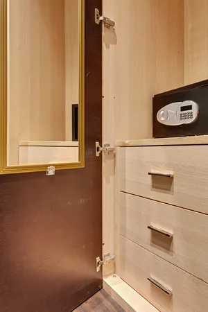 a view of walk in closet