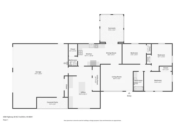 $298,000 | 6360 Highway 26, Frankfort, IN 46041