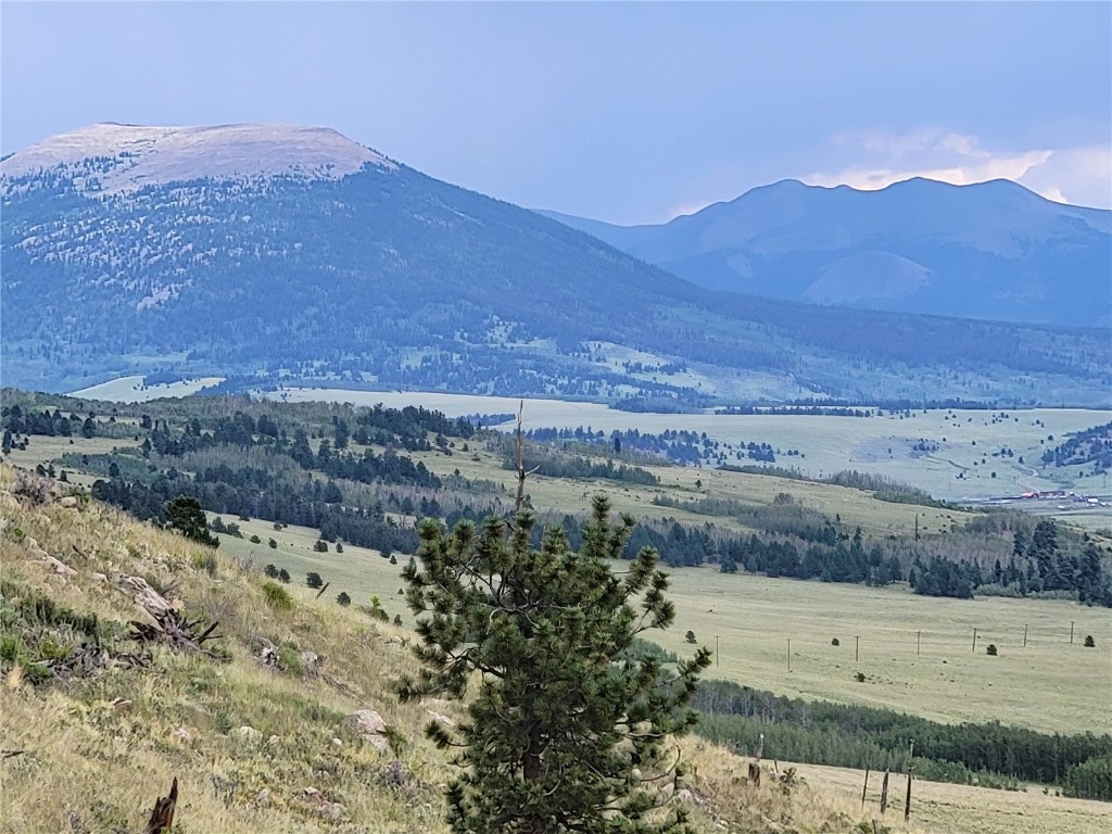 3481 Redhill Road Fairplay, CO 80440 - Photo 44 of 49 a view of a large mountain with mountains in the background