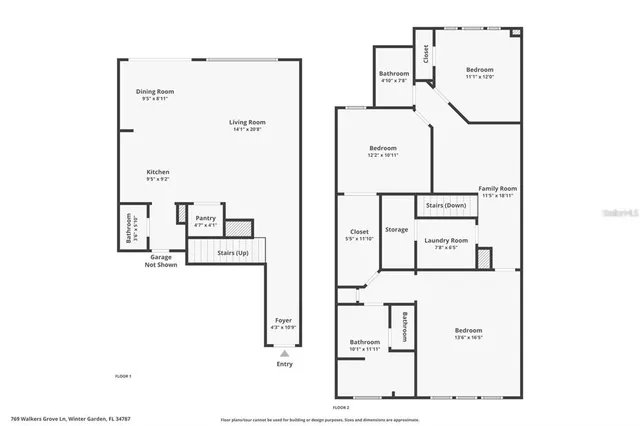 $2,700 | 760 Walkers Grove Lane, Winter Garden, FL 34787