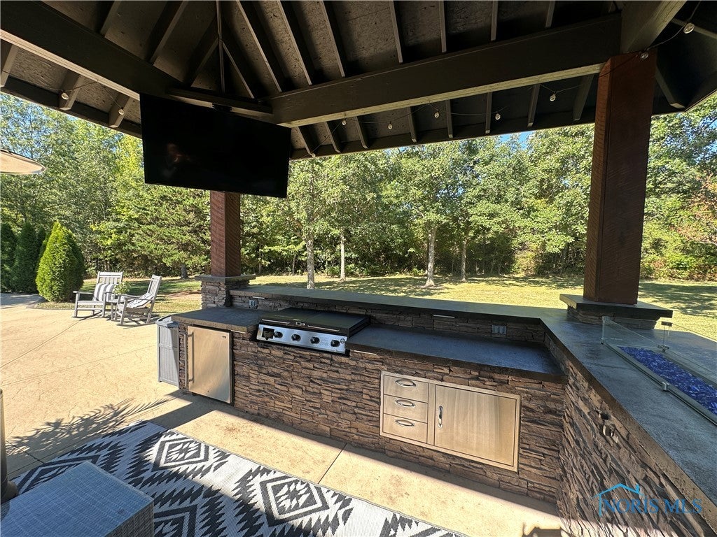 14428 Singer Road Defiance, OH 43512 - Photo 11 of 36 Outdoor Bar/Kitchen