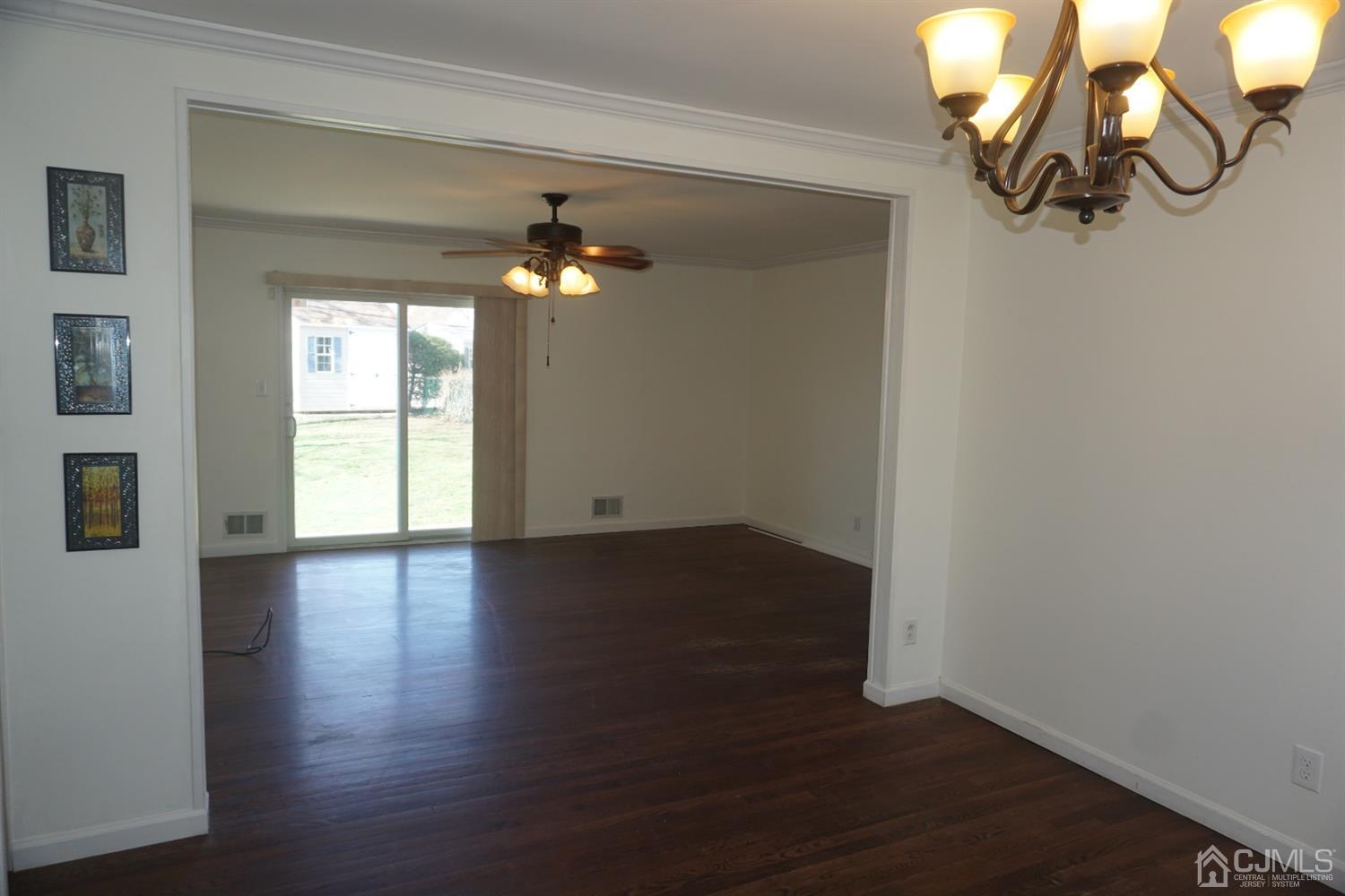 218 Princeton Road Old Bridge, NJ 08859 - Photo 4 of 24 a view of livingroom with hardwood floor and window