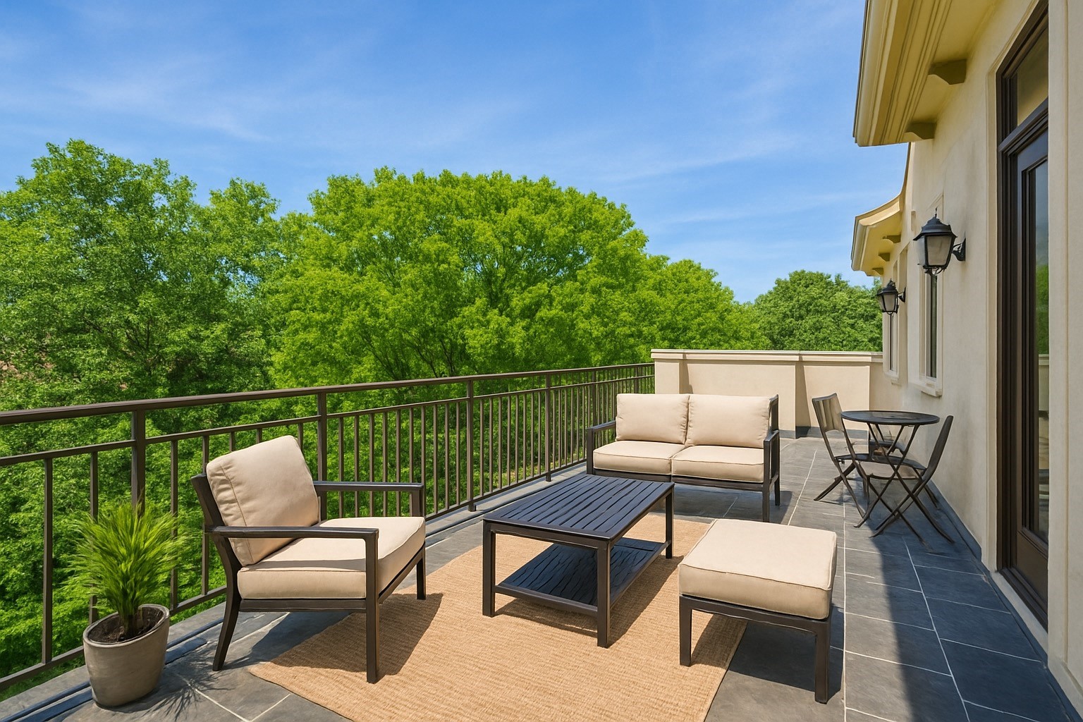 2247 Bartlett Street Houston, TX 77098 - Photo 45 of 50 Virtually staged BALCONY.