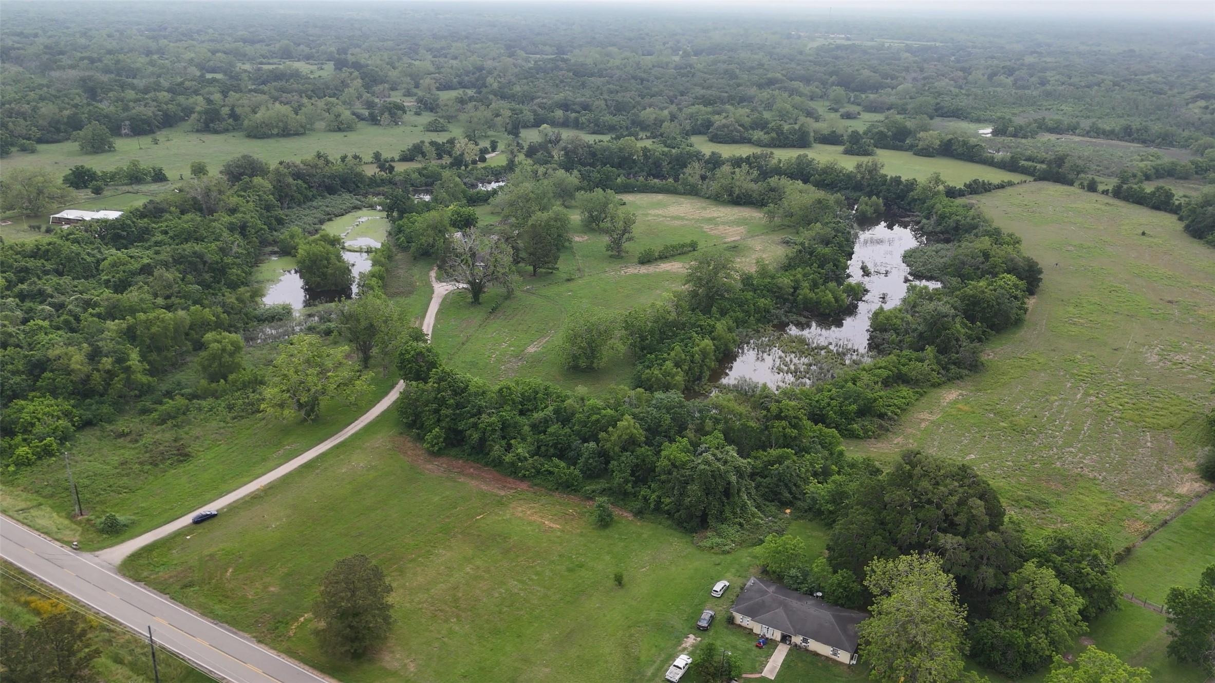 a view of a lake from a balcony
