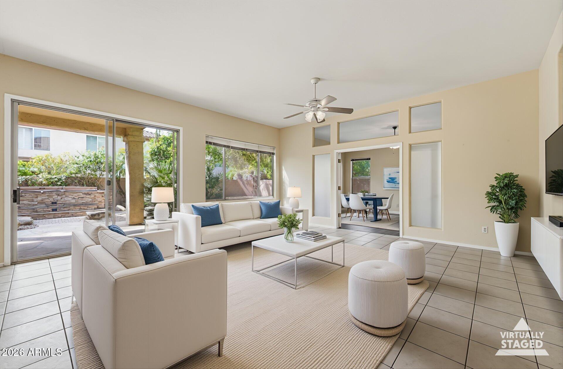 485 East Ranch Road Gilbert, AZ 85296 - Photo 22 of 77 23-Family Room (staged)