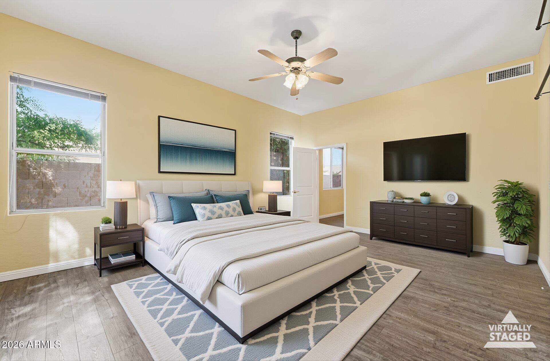 485 East Ranch Road Gilbert, AZ 85296 - Photo 34 of 77 34-Casita Bedroom (staged)