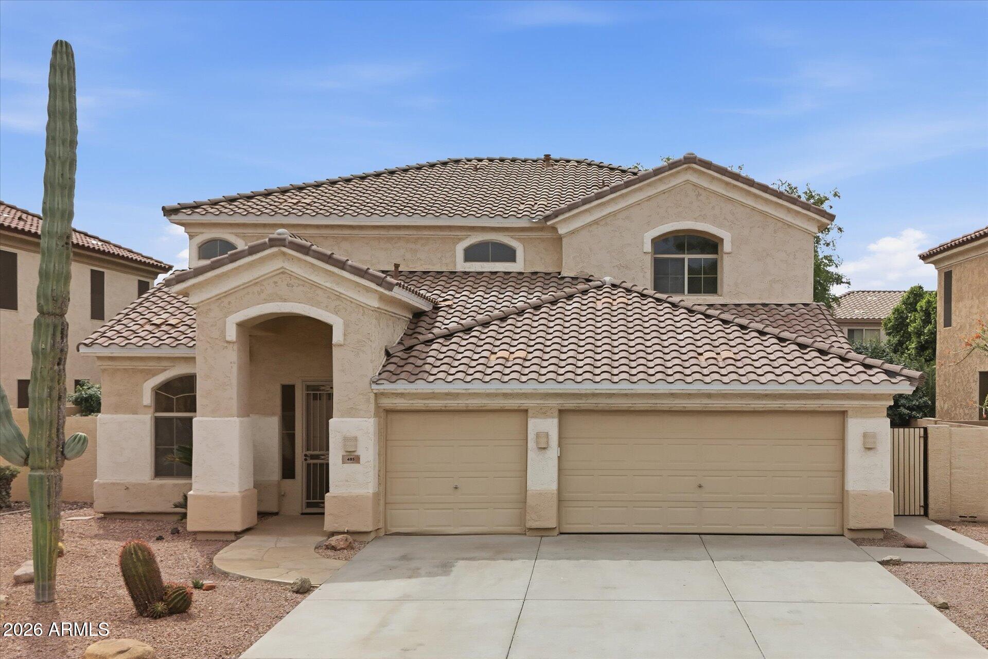485 East Ranch Road Gilbert, AZ 85296 - Photo 3 of 77 04-Front Exterior