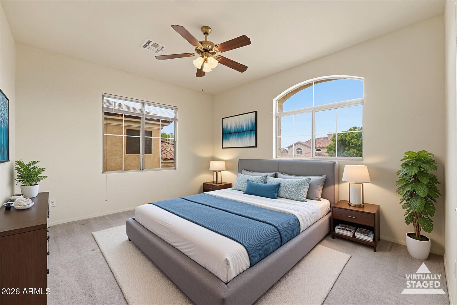 485 East Ranch Road Gilbert, AZ 85296 - Photo 60 of 77 61-Bedroom 4 (staged)