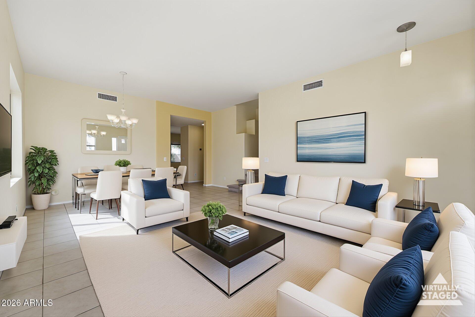 485 East Ranch Road Gilbert, AZ 85296 - Photo 7 of 77 09-Living Room (staged)