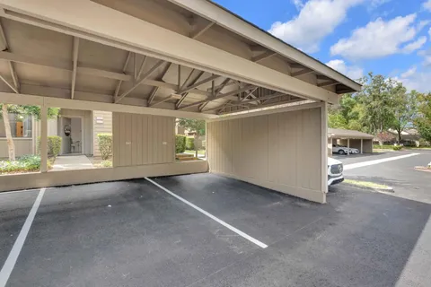 a view of a car garage