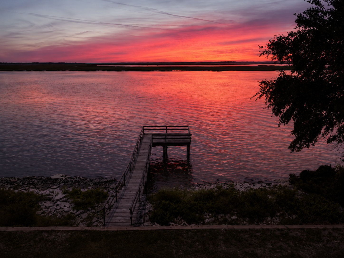 Lot 1 Russell Road Fernandina Beach, FL 32034 - Photo 43 of 43 And at the end of the day, come home to this... your own deep-water riverfront setting, where the sunsets are every bit as special as the lifestyle.