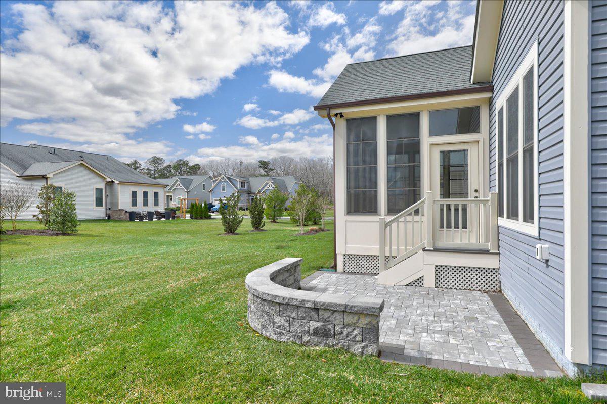 32808 Widgeon Road Ocean View, DE 19970 - Photo 54 of 64 Stone Paver Patio with Wall
