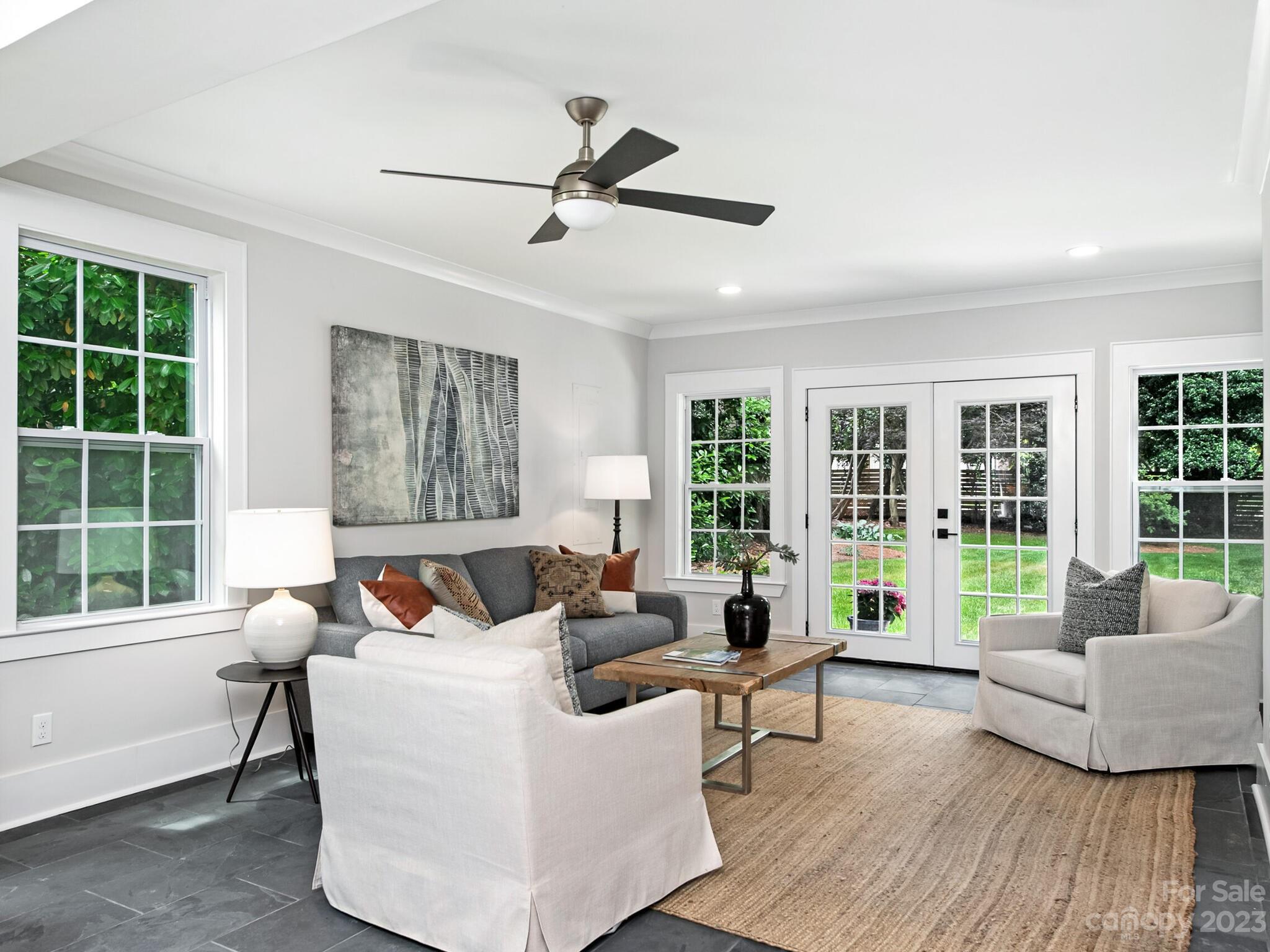 1815 Harris Road Charlotte, NC 28211 - Photo 11 of 32 a living room with furniture and a large window