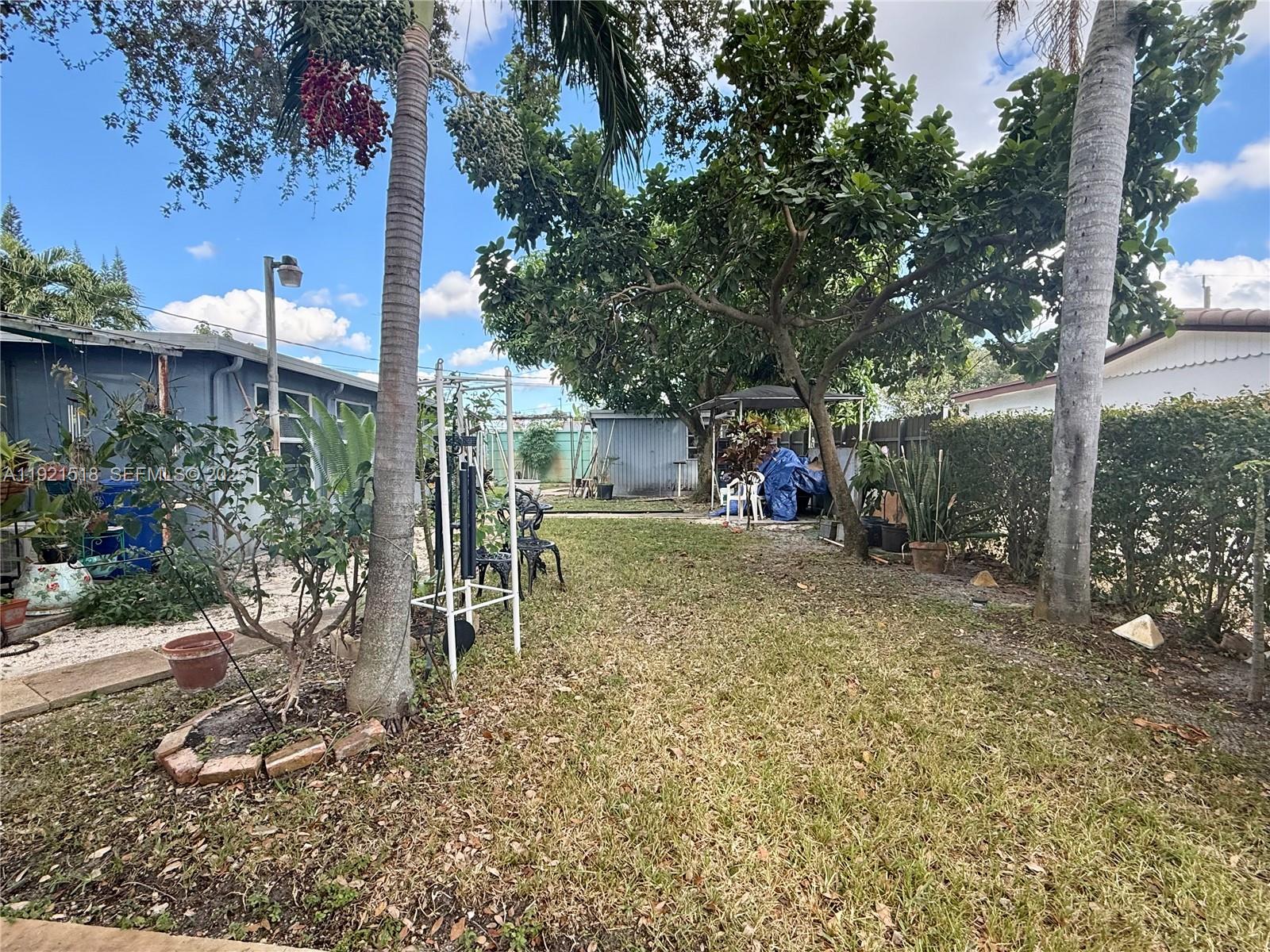 8070 Northwest 176th Street Hialeah, FL 33015 - Photo 25 of 26 a view of a yard with a tree