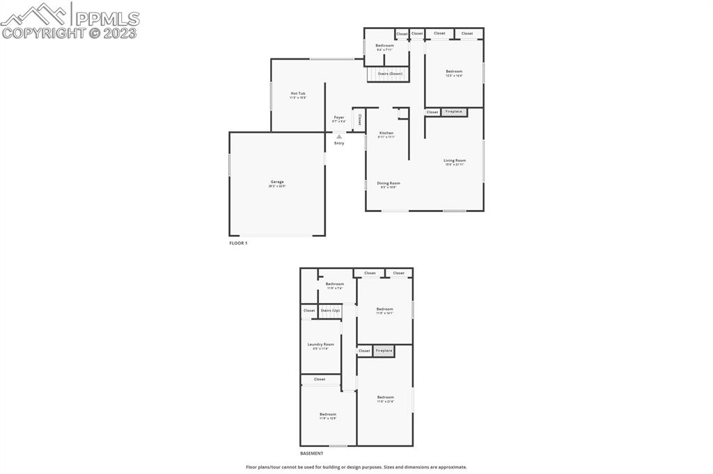 9660 Mohawk Trail Cascade, CO 80809 - Photo 43 of 43 a picture of floor plan