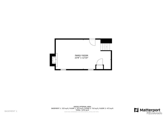 a picture of a floor plan