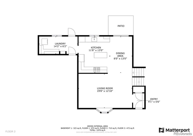 a picture of a floor plan