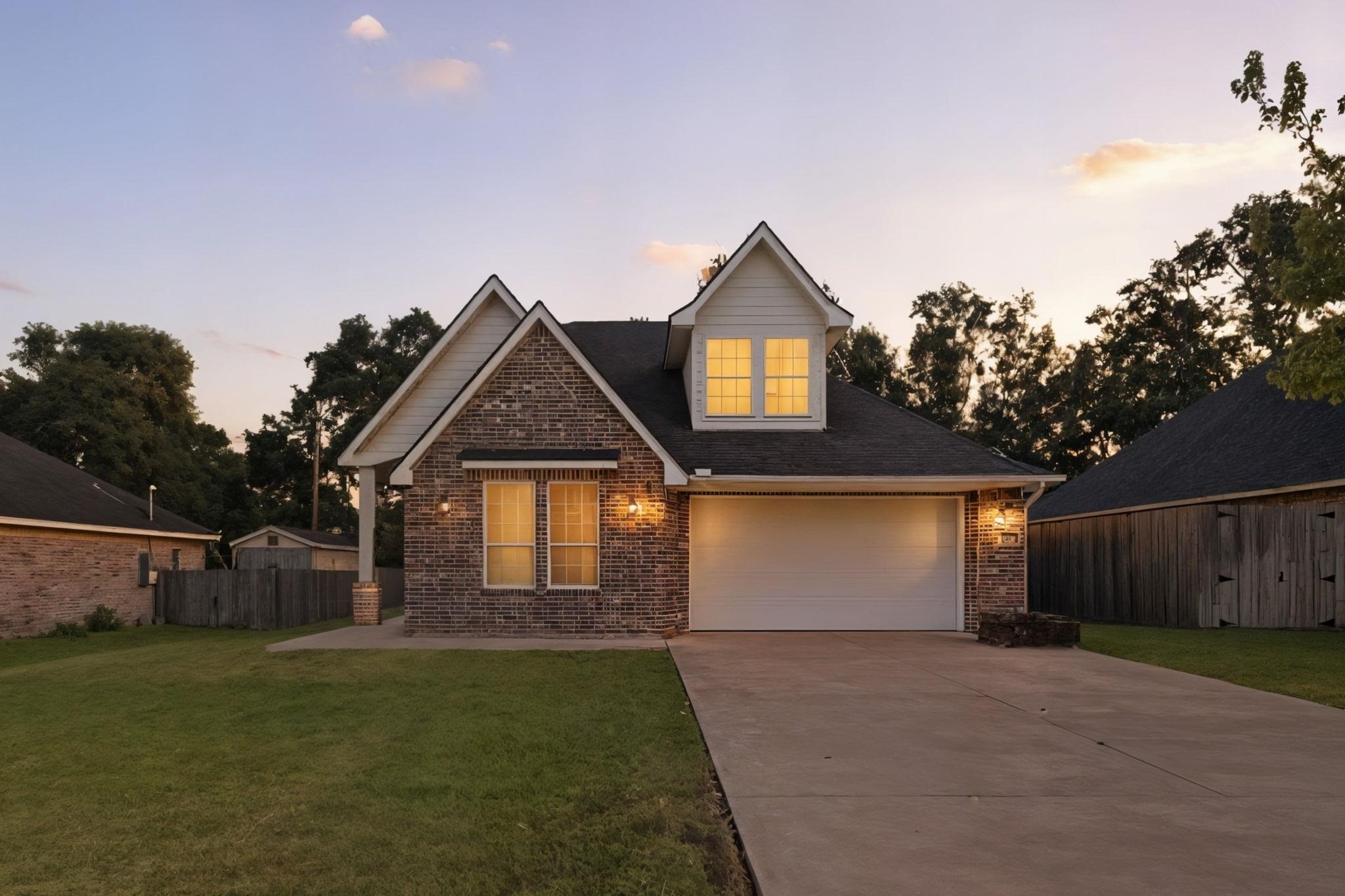 790 Bridgeview Street Bridge City, TX 77611 - Photo 31 of 31 a front view of a house with a yard and garage