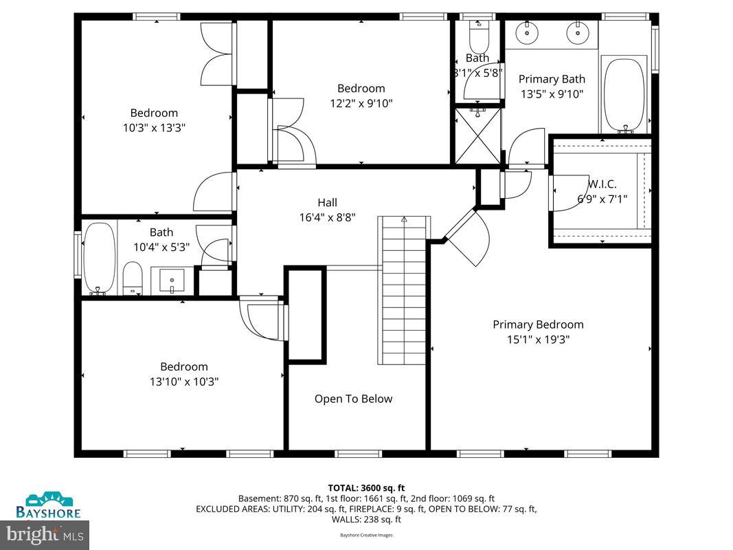 308 Arlington Court Severn, MD 21144 - Photo 38 of 39 Floor Plan