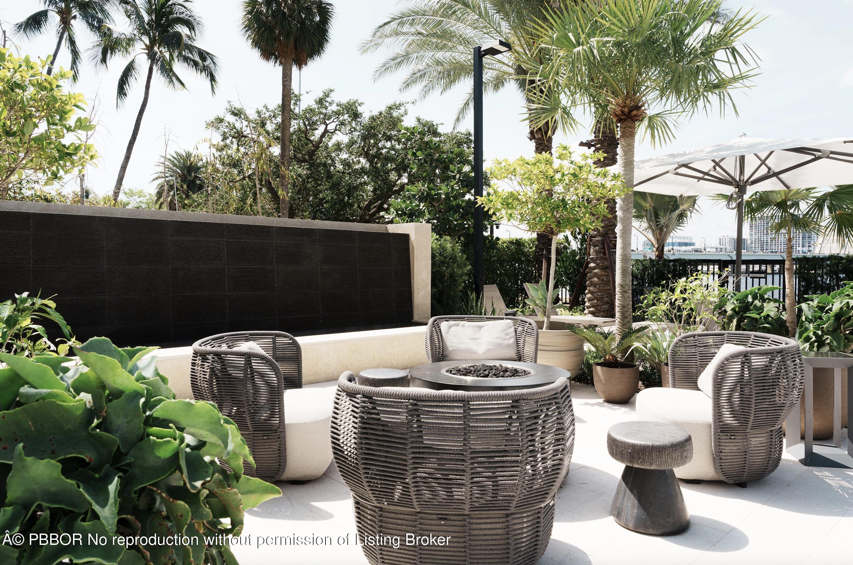 333 Sunset Avenue, Unit 611 Palm Beach, FL 33480 - Photo 24 of 24 a view of outdoor space yard and patio