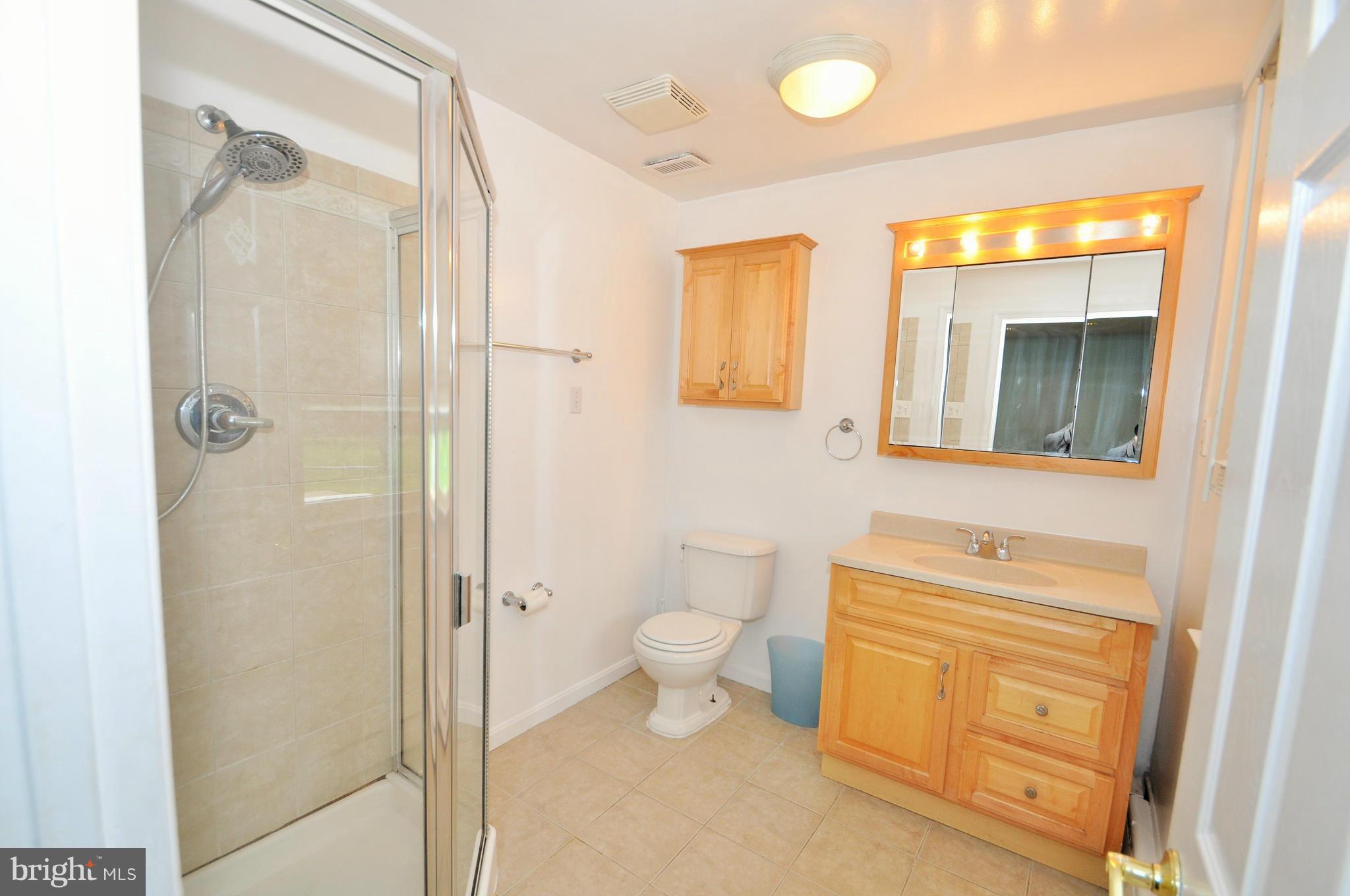 13718 Baldwin Mill Road Baldwin, MD 21013 - Photo 17 of 29 a bathroom with a toilet and a shower