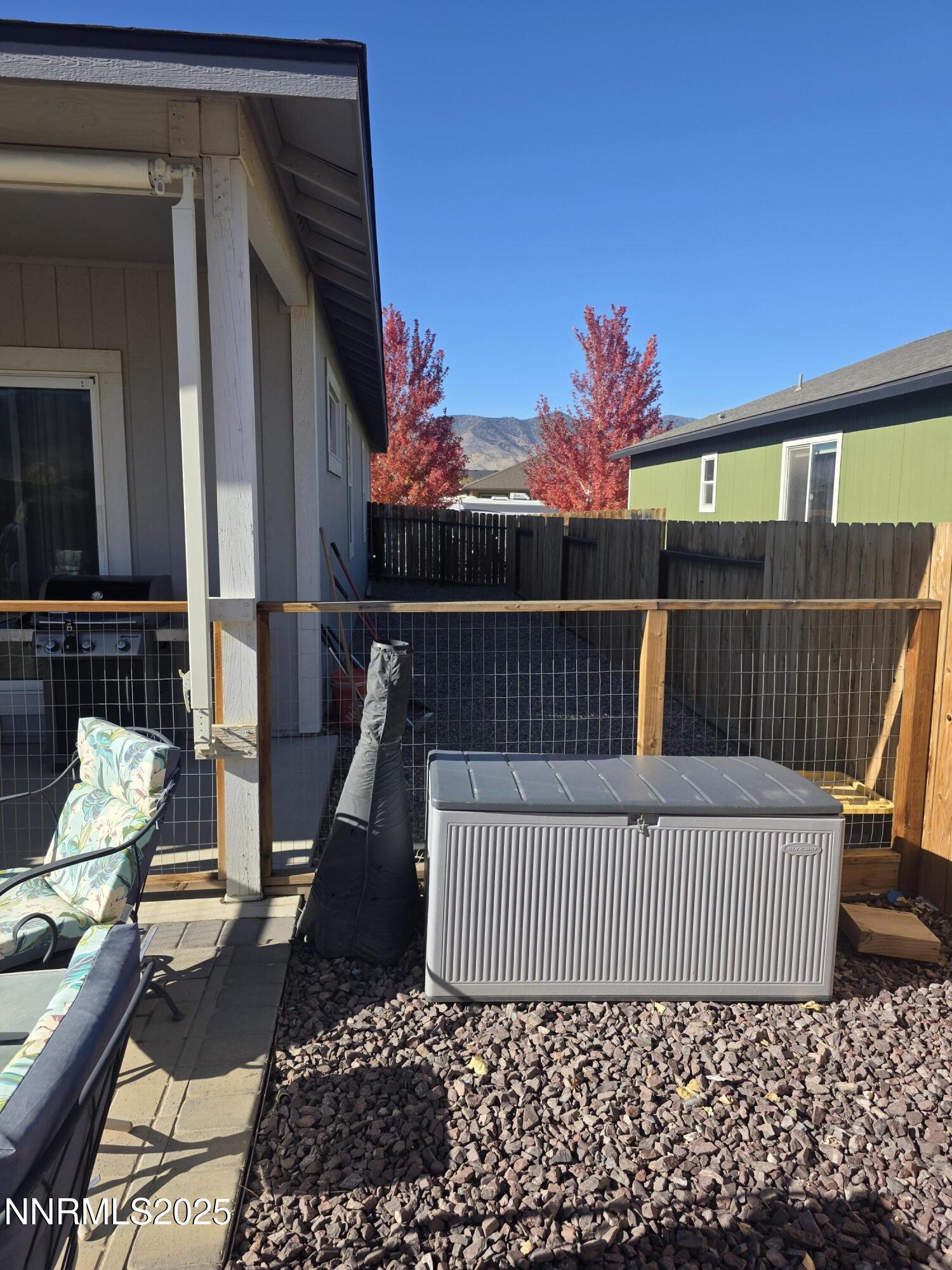 1145 Cheatgrass Drive, Unit BETWEEN DAFFODIL AND ALMOND CREEK Dayton, NV 89403 - Photo 25 of 40 a view of balcony with furniture