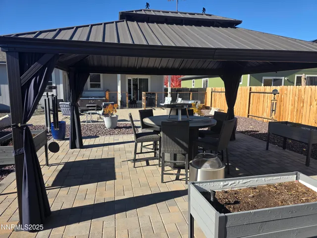 a view of outdoor space and patio