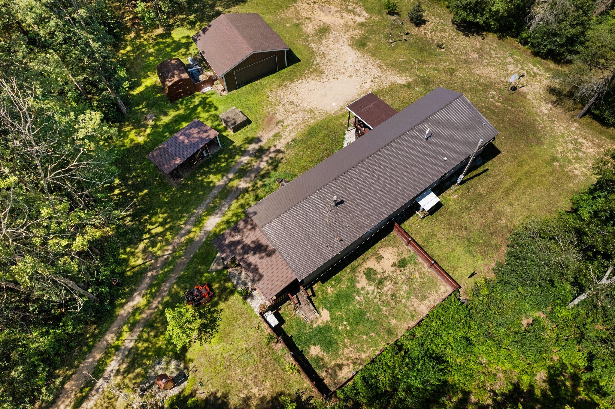 3405 South Cedar Road Chase, MI 49623 - Photo 3 of 42 42-web-or-mls-DJI_0144