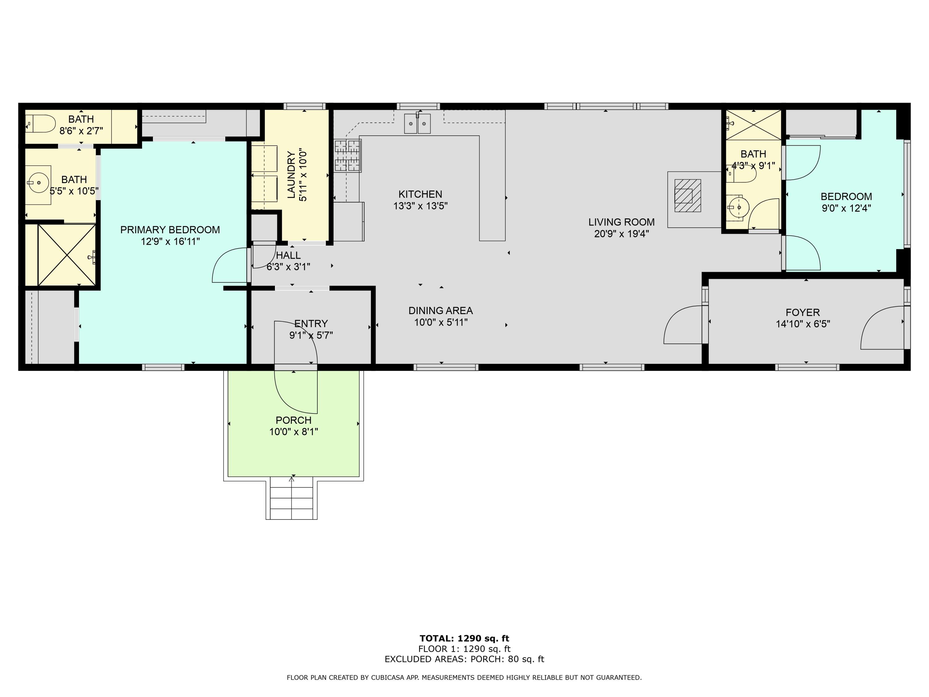 3405 South Cedar Road Chase, MI 49623 - Photo 42 of 42 1-Floorplan_1