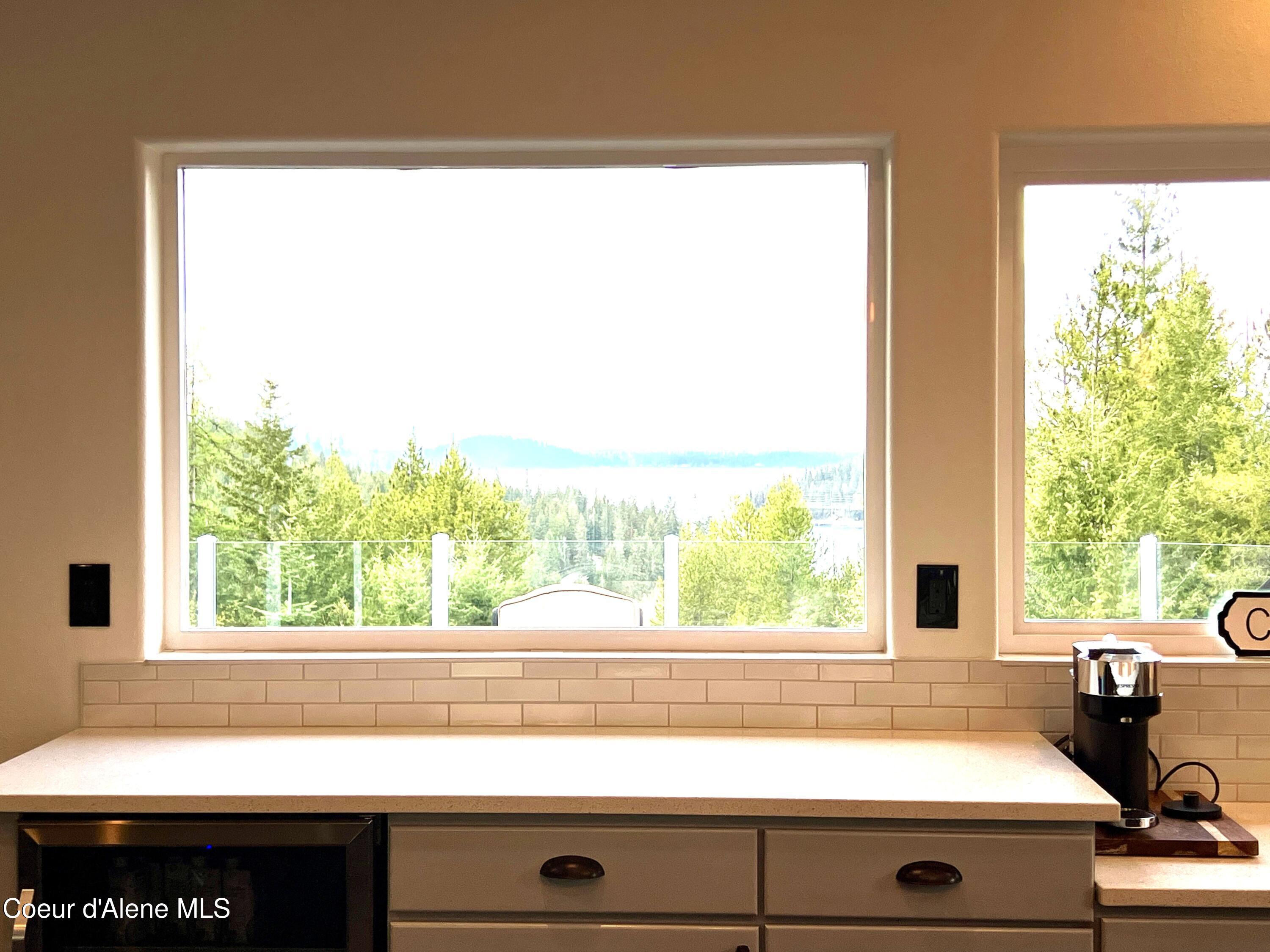 4177 East Eagles Mere Road Harrison, ID 83833 - Photo 31 of 100 View from the Kitchen