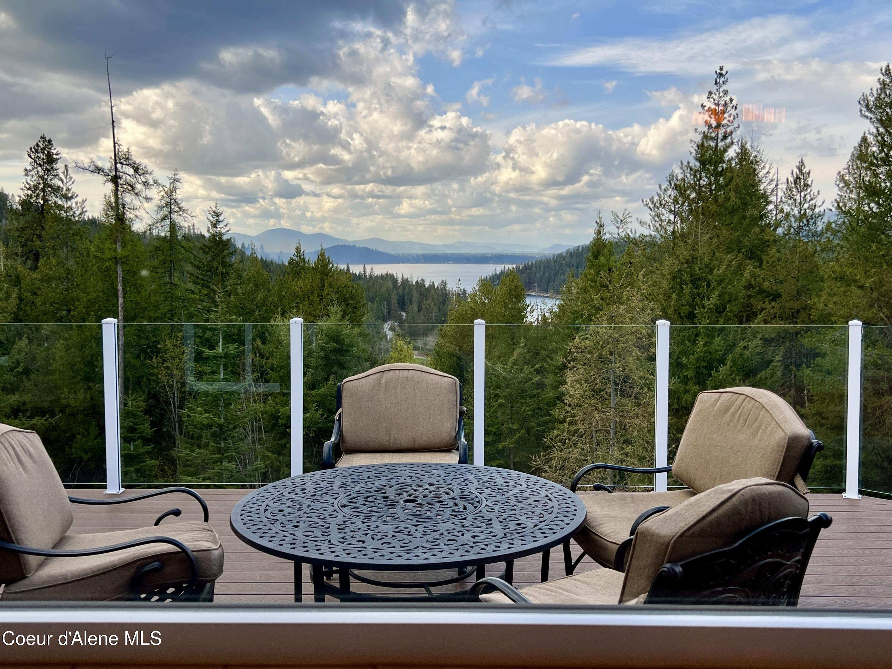 4177 East Eagles Mere Road Harrison, ID 83833 - Photo 6 of 100 View from the Deck