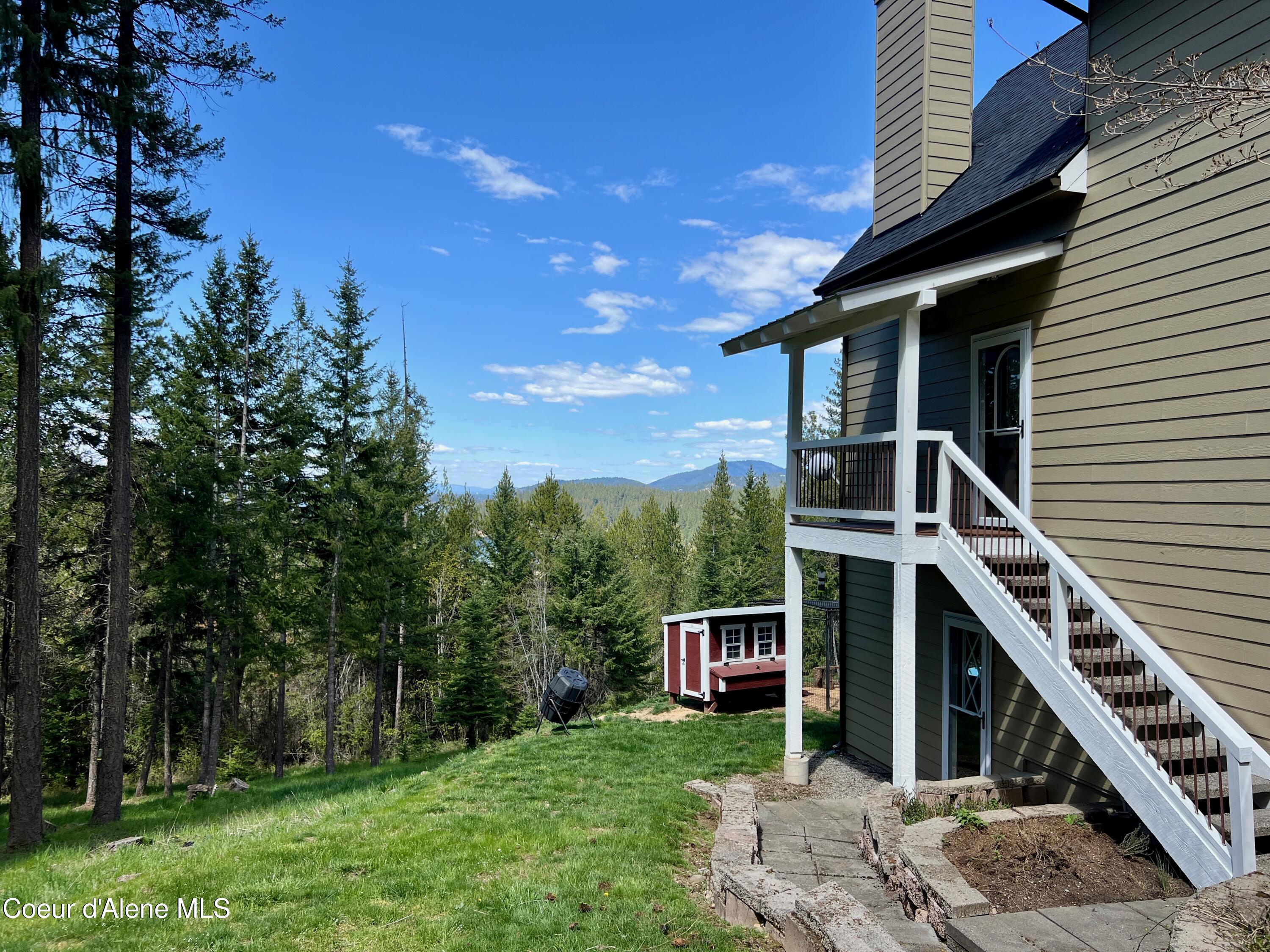 4177 East Eagles Mere Road Harrison, ID 83833 - Photo 73 of 100 View from Side of Home
