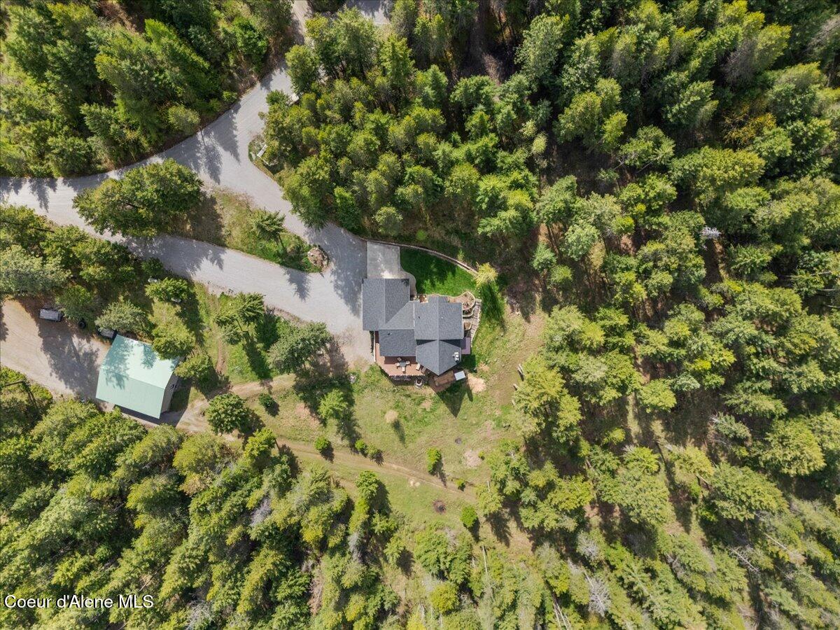 4177 East Eagles Mere Road Harrison, ID 83833 - Photo 76 of 100 70-Bird's Eye View