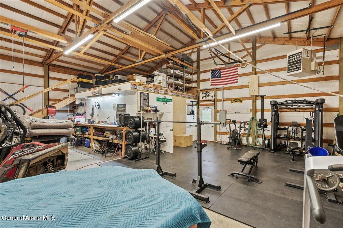 4177 East Eagles Mere Road Harrison, ID 83833 - Photo 79 of 100 73-Garage_Workshop