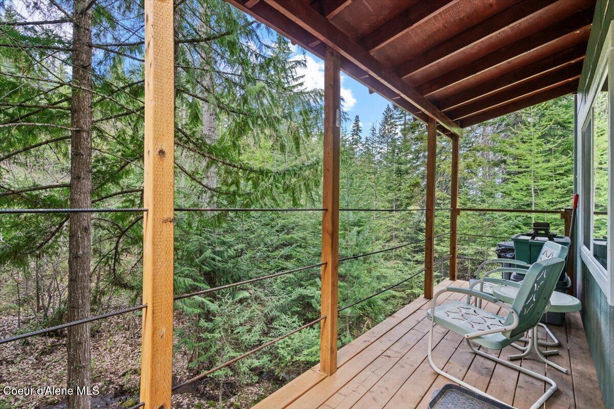 4177 East Eagles Mere Road Harrison, ID 83833 - Photo 88 of 100 82-Cabin Deck