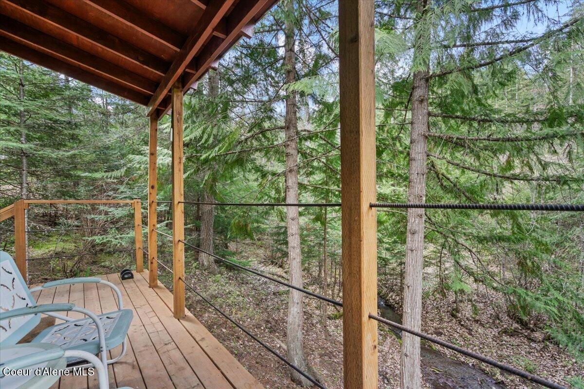 4177 East Eagles Mere Road Harrison, ID 83833 - Photo 89 of 100 83-Cabin Deck