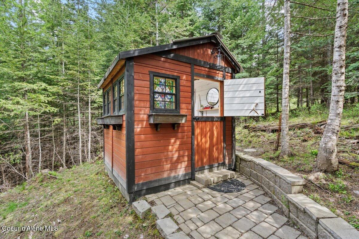 4177 East Eagles Mere Road Harrison, ID 83833 - Photo 96 of 100 89-Cabin_Bathhouse