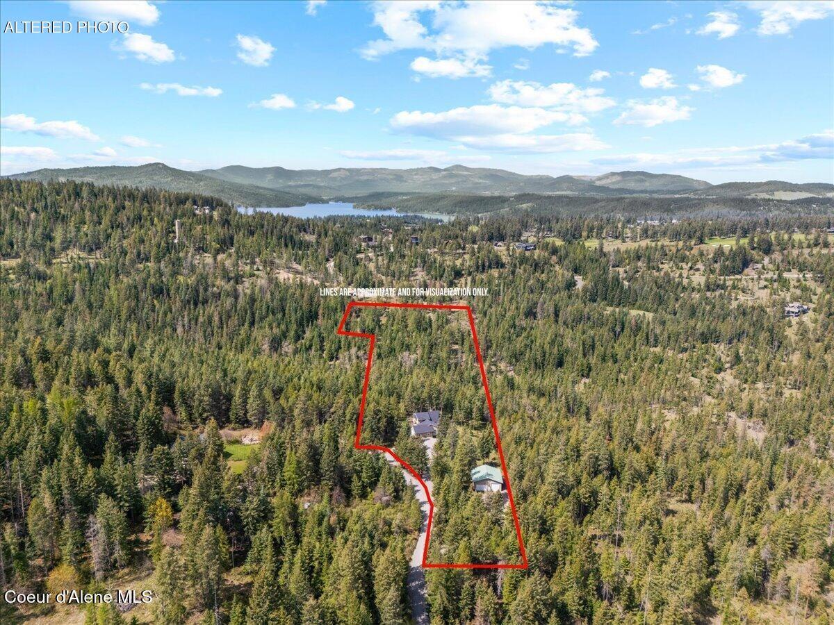 4177 East Eagles Mere Road Harrison, ID 83833 - Photo 10 of 100 03-Aerial Front of Home