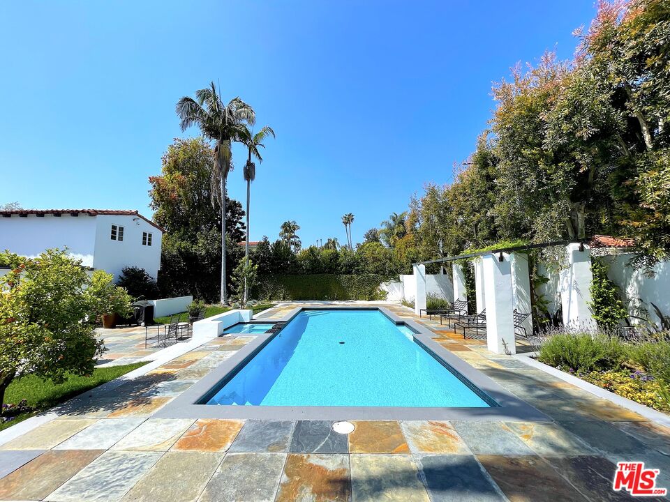 710 Walden Drive Beverly Hills, CA 90210 - Photo 14 of 20 a view of swimming pool with patio