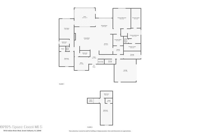 $799,000 | 7010 Indian River Boulevard, Grant-Valkaria, FL 32949